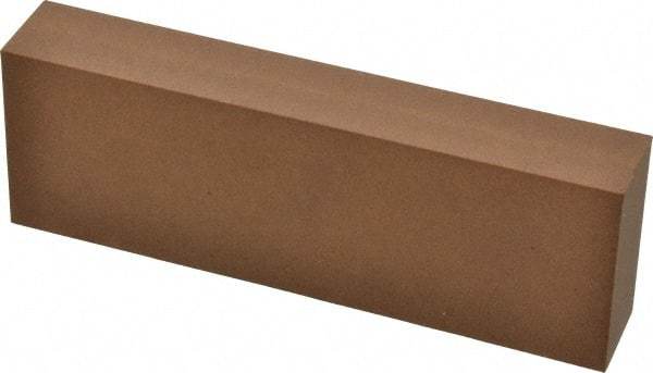 Norton - 6" Long x 2" Wide x 1" Thick, Aluminum Oxide Sharpening Stone - Rectangle, Medium Grade - Caliber Tooling