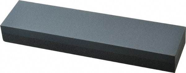 Norton - 8" Long x 2" Wide x 1" Thick, Silicon Carbide Sharpening Stone - Rectangle, Coarse, Fine Grade - Caliber Tooling