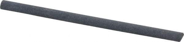 Value Collection - Half Round, Silicon Carbide, Toolroom Finishing Stick - 4" Long x 1/4" Wide, Medium Grade - Caliber Tooling