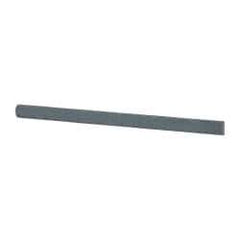 Value Collection - Half Round, Silicon Carbide, Toolroom Finishing Stick - 4" Long x 1/4" Wide, Fine Grade - Caliber Tooling