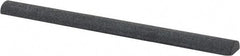 Value Collection - Half Round, Silicon Carbide, Toolroom Finishing Stick - 4" Long x 3/8" Wide, Fine Grade - Caliber Tooling