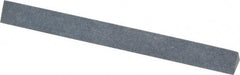 Value Collection - Three Square, Silicon Carbide, Toolroom Finishing Stick - 4" Long x 3/8" Wide, Medium Grade - Caliber Tooling