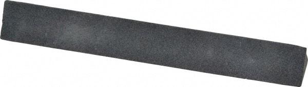 Value Collection - Three Square, Silicon Carbide, Toolroom Finishing Stick - 4" Long x 1/2" Wide, Medium Grade - Caliber Tooling