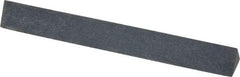 Value Collection - Three Square, Silicon Carbide, Toolroom Finishing Stick - 4" Long x 1/2" Wide, Fine Grade - Caliber Tooling