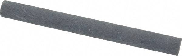 Value Collection - Round, Silicon Carbide, Toolroom Finishing Stick - 4" Long x 3/8" Wide, Fine Grade - Caliber Tooling