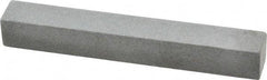 Value Collection - Square, Aluminum Oxide, Toolroom Finishing Stick - 4" Long x 1/2" Wide x 1/2" Thick, Medium Grade - Caliber Tooling