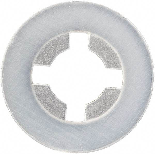 Made in USA - #8 Screw, 0.152" ID, Nylon Internal Tooth Lock Washer - 25/64" OD, Grade 6/6 - Caliber Tooling