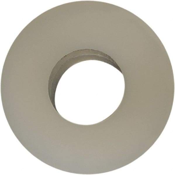 Made in USA - #6 Screw, Grade 6/6 Nylon Standard Flat Washer - 3.56mm ID x 5/16" OD, 1.57mm Thick - Caliber Tooling