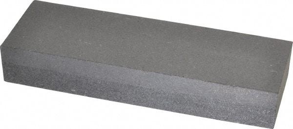 Value Collection - 6" Long x 2" Wide x 1" Thick, Silicon Carbide Sharpening Stone - Rectangle, 100/180 Grit, Fine, Very Fine Grade - Caliber Tooling