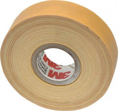 3M - 3/4" x 60', Yellow Cotton Cloth Electrical Tape - Series 2520, 8 mil Thick, 800 V/mil Dielectric Strength, 50 Lb./Inch Tensile Strength - Caliber Tooling