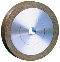 Strauss - 6" Diam x 1" Hole x 1" Thick, 80/100 Grit Surface Grinding Wheel - Diamond, Type 1A1, Medium/Fine Grade, 6,500 Max RPM - Caliber Tooling