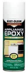 Rust-Oleum - White, Gloss, Appliance Epoxy Spray Paint - 7 Sq Ft per Can, 12 oz Container - Caliber Tooling