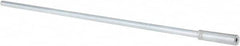 Value Collection - 12" Long x 1/4" Rod Diam, Tube Brush Extension Rod - 3/16-24 Female Thread - Caliber Tooling