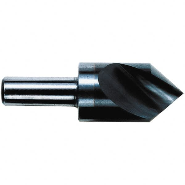 M.A. Ford - 1/4" Head Diam, 1/4" Shank Diam, 1 Flute 60° Solid Carbide Countersink - Caliber Tooling