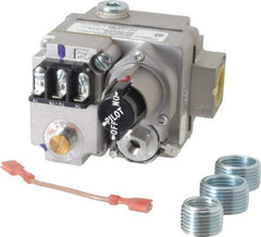 White-Rodgers - 24 VAC Coil Voltage, 3/4" x 3/4" Pipe, Natural, LP Standing Pilot Gas Valve - Inlet Pressure Tap, Side Taps - Caliber Tooling