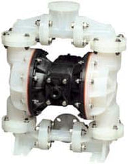 SandPIPER - 1" NPT, Nonmetallic, Air Operated Diaphragm Pump - Santoprene Diaphragm, Polypropylene Housing - Caliber Tooling