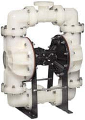 SandPIPER - 3" NPT, Nonmetallic, Air Operated Diaphragm Pump - Santoprene Diaphragm, Polypropylene Housing - Caliber Tooling