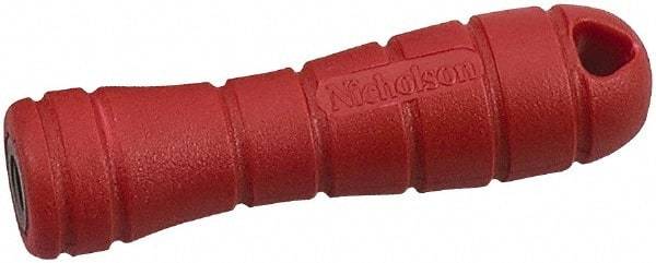 Nicholson - 3-3/4" Long File Handle - For Use with 4 & 6" Files - Caliber Tooling