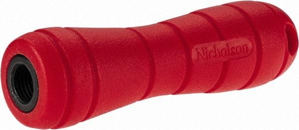 Nicholson - 5" Long, Screw On, Plastic File Handle - For Use with 12, 14 & 16" Files - Caliber Tooling