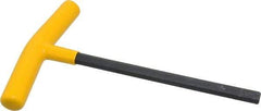 Bondhus - 3/8" Hex, T-Handle Cushion Grip, Hex Key - 8-5/16" OAL, Protanium High Torque Steel, Inch System of Measurement - Caliber Tooling