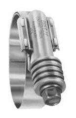 IDEAL TRIDON - Steel Auto-Adjustable Worm Drive Clamp - 5/8" Wide x 5/8" Thick, 7-3/4" Hose, 7-3/4 to 8-5/8" Diam - Caliber Tooling