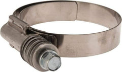 IDEAL TRIDON - Steel Auto-Adjustable Worm Drive Clamp - 5/8" Wide x 5/8" Thick, 2-1/4" Hose, 2-1/4 to 3-1/8" Diam - Caliber Tooling