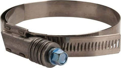 IDEAL TRIDON - Steel Auto-Adjustable Worm Drive Clamp - 5/8" Wide x 5/8" Thick, 3-3/4" Hose, 3-3/4 to 4-5/8" Diam - Caliber Tooling