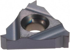 Iscar - 16ER External Right Hand 14 BSPT Laydown Threading Insert - Grade IC908, TiAlN Coated Carbide, 9.53mm Inscribed Circle - Caliber Tooling