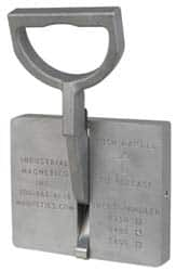 Mag-Mate - 200 Lb Load Capacity, Permanent Lift Magnet - 1-3/8" High x 7-1/4" Wide, For Use with Flats - Caliber Tooling