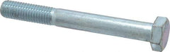 Value Collection - M12x1.75mm Metric Coarse, 100mm Length Under Head Hex Head Cap Screw - Partially Threaded, Grade 10.9 Alloy Steel, Zinc-Plated Finish, 19mm Hex - Caliber Tooling