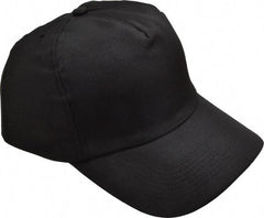 OccuNomix - Poly/Cotton over Polyethylene Insert Baseball Cap with Bump Cap Insert - Black - Caliber Tooling