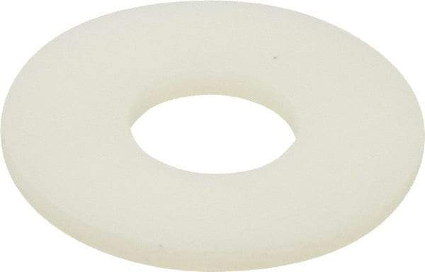 Made in USA - 5/16" Screw, Grade 6/6 Nylon Standard Flat Washer - 0.344" ID x 7/8" OD, 0.062" Thick, Plain Finish - Caliber Tooling