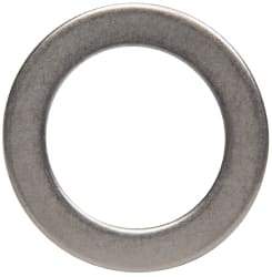 Made in USA - 0.03" Thick, 0.505" Inside x 3/4" OD, Round Shim - 7/16" Screw, Uncoated 302/304 Stainless Steel - Caliber Tooling