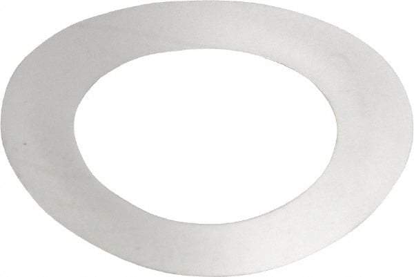 Made in USA - 0.003" Thick, 0.63" Inside x 1" OD, Round Shim - 9/16" Screw, Uncoated 302/304 Stainless Steel - Caliber Tooling