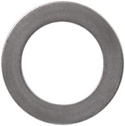 Made in USA - 0.03" Thick, 1" Inside x 1-1/2" OD, Round Shim - 7/8" Screw, Uncoated 302/304 Stainless Steel - Caliber Tooling