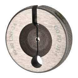 Vermont Gage - 0-80 Go Single Ring Thread Gage - Class 2A, Tool Steel - Caliber Tooling