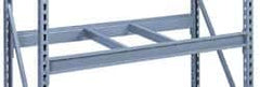 Tennsco - 2,750 Lb Capacity Bulk Storage Shelf Beam Kit - 72" Wide x 3-5/8" High x 48" Deep x 1-1/2" Thick, Medium Gray - Caliber Tooling