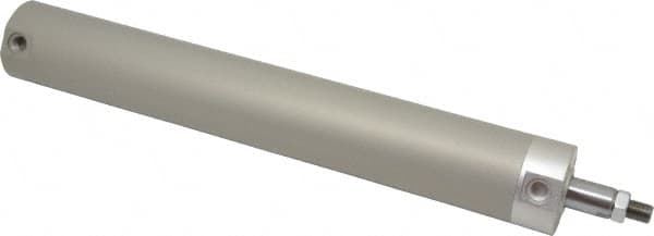 SMC PNEUMATICS - 2" Bore Double Acting Air Cylinder - 1/4 Port, 1/2-20 Rod Thread, 140 Max psi, 40 to 140°F - Caliber Tooling