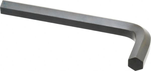 Value Collection - 9/16" Hex, Short Arm, Hex Key - 5-21/32" OAL, Alloy Steel, Inch System of Measurement - Caliber Tooling