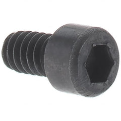 Hex Head Cap Screw: M6 x 1.00 x 40 mm, Grade 12.9 Alloy Steel, Black Oxide Finish Partially Threaded, 5 mm Hex, ISO 4762