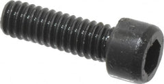 Value Collection - #1-72 UNF Hex Socket Drive, Socket Cap Screw - Alloy Steel, Black Oxide Finish, Fully Threaded, 1/4" Length Under Head - Caliber Tooling