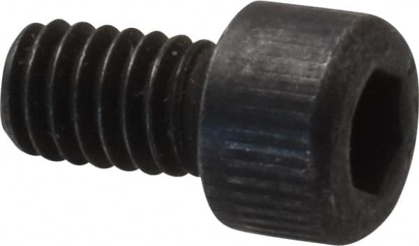 Value Collection - #6-40 UNF Hex Socket Drive, Socket Cap Screw - Alloy Steel, Black Oxide Finish, Fully Threaded, 1/4" Length Under Head - Caliber Tooling