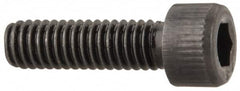 Value Collection - #6-40 UNF Hex Socket Drive, Socket Cap Screw - Alloy Steel, Black Oxide Finish, Fully Threaded, 1/2" Length Under Head - Caliber Tooling