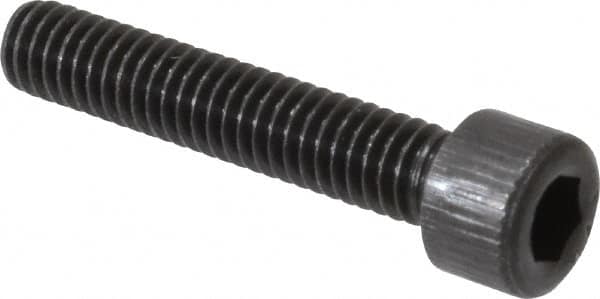 Value Collection - #6-40 UNF Hex Socket Drive, Socket Cap Screw - Alloy Steel, Black Oxide Finish, Fully Threaded, 3/4" Length Under Head - Caliber Tooling