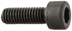 Value Collection - #8-36 UNF Hex Socket Drive, Socket Cap Screw - Alloy Steel, Black Oxide Finish, Fully Threaded, 1/2" Length Under Head - Caliber Tooling