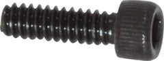 Value Collection - #4-40 UNC Hex Socket Drive, Socket Cap Screw - Alloy Steel, Black Oxide Finish, Fully Threaded, 3/8" Length Under Head - Caliber Tooling