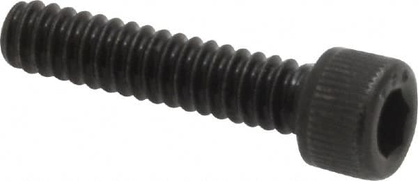 Value Collection - #6-32 UNC Hex Socket Drive, Socket Cap Screw - Alloy Steel, Black Oxide Finish, Fully Threaded, 5/8" Length Under Head - Caliber Tooling