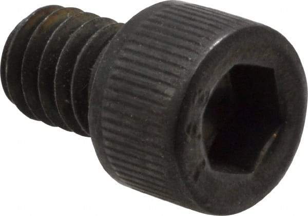 Value Collection - #8-32 UNC Hex Socket Drive, Socket Cap Screw - Alloy Steel, Black Oxide Finish, Fully Threaded, 1/4" Length Under Head - Caliber Tooling