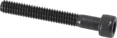 Value Collection - #8-32 UNC Hex Socket Drive, Socket Cap Screw - Alloy Steel, Black Oxide Finish, Fully Threaded, 1-1/4" Length Under Head - Caliber Tooling