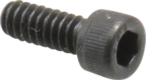 Value Collection - #10-24 UNC Hex Socket Drive, Socket Cap Screw - Alloy Steel, Black Oxide Finish, Fully Threaded, 1/2" Length Under Head - Caliber Tooling